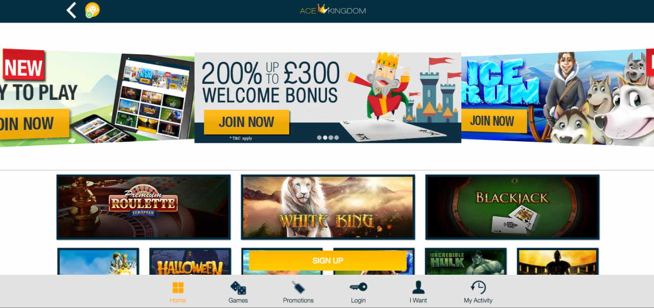 ace kingdom - online casino