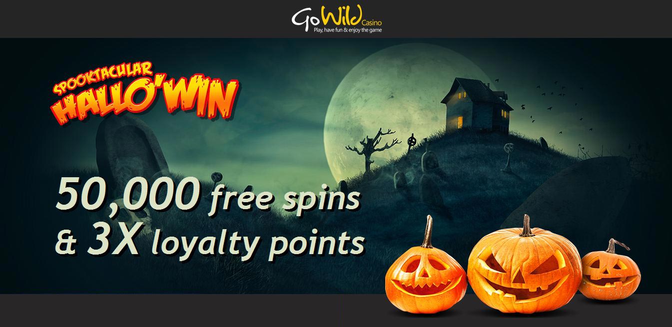 GoWild Casino Halloween Promotion