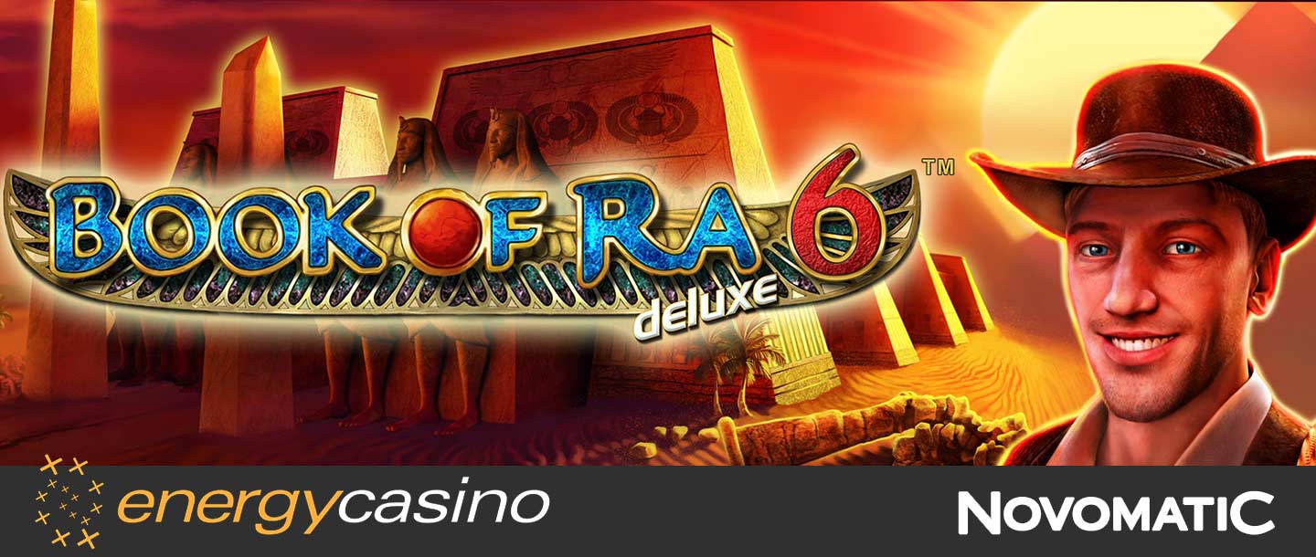 Book of Ra Deluxe 6 slot at Energy casino